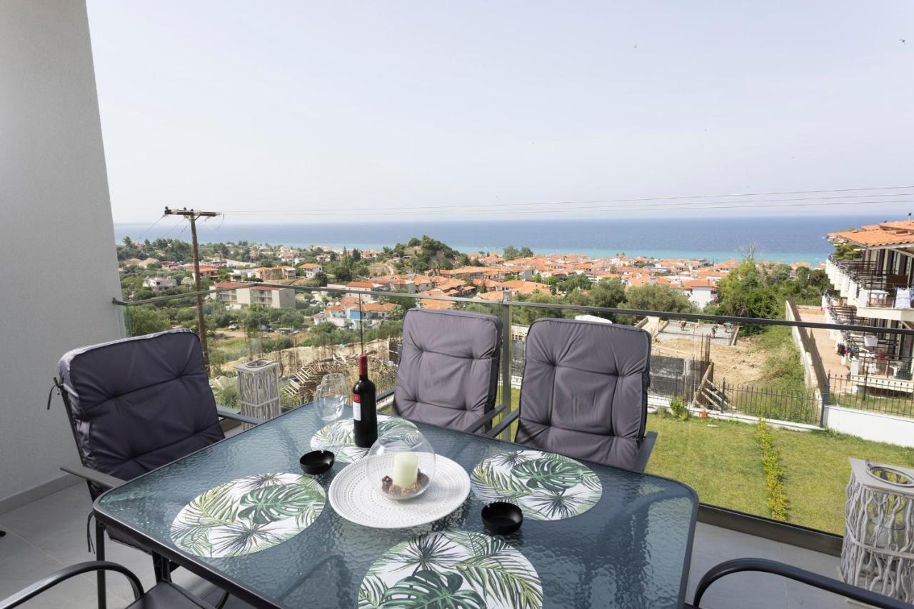 The Sea View Apartamento Polychrono Exterior foto