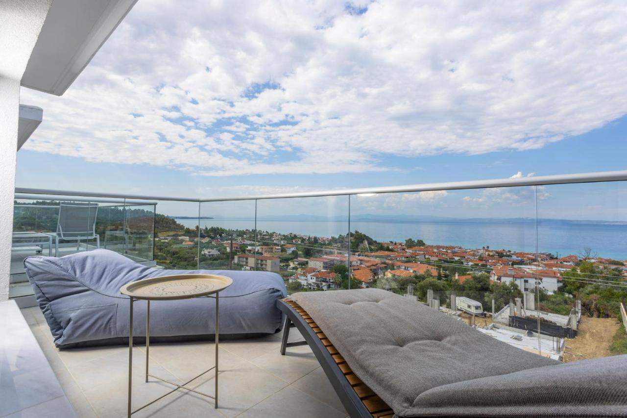 The Sea View Apartamento Polychrono Exterior foto