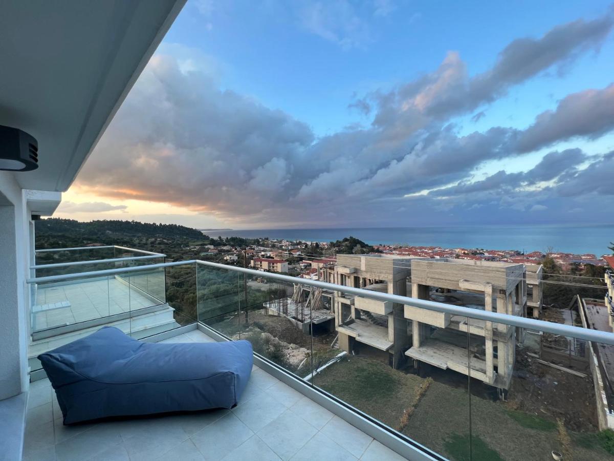 The Sea View Apartamento Polychrono Exterior foto